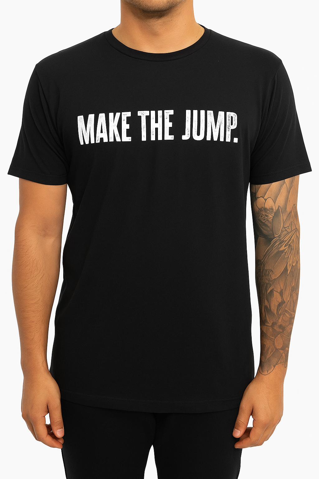 PREMIUM TRI-BLEND TEE — MAKE THE JUMP